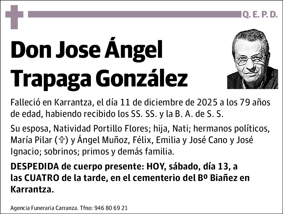 Jose Ángel Trapaga González