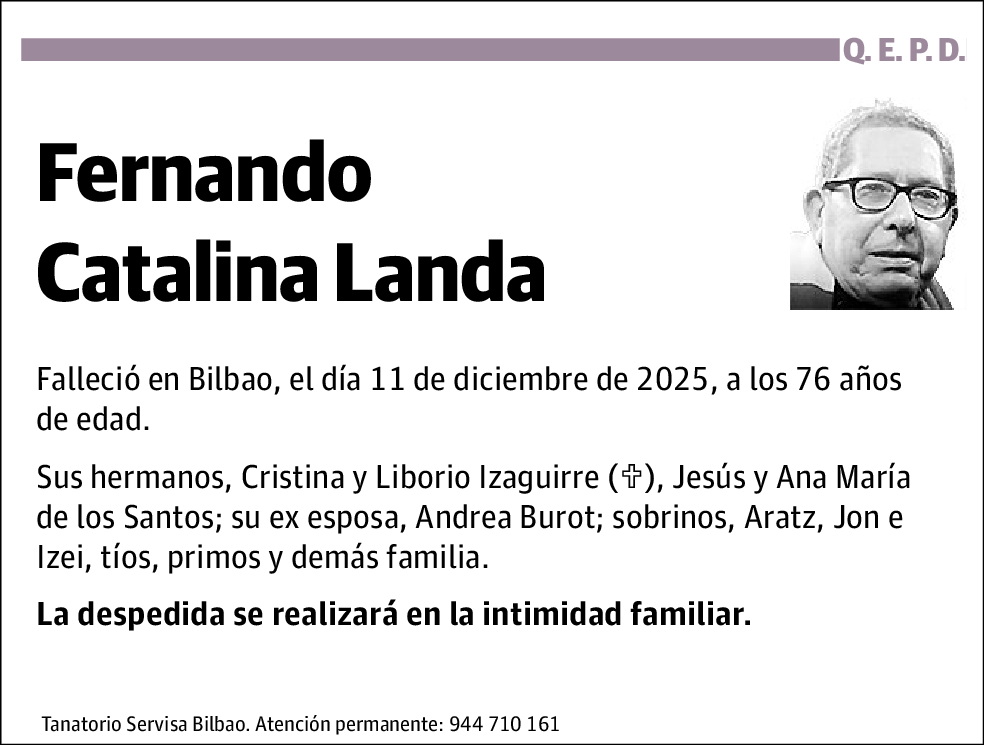 Fernando Catalina Landa