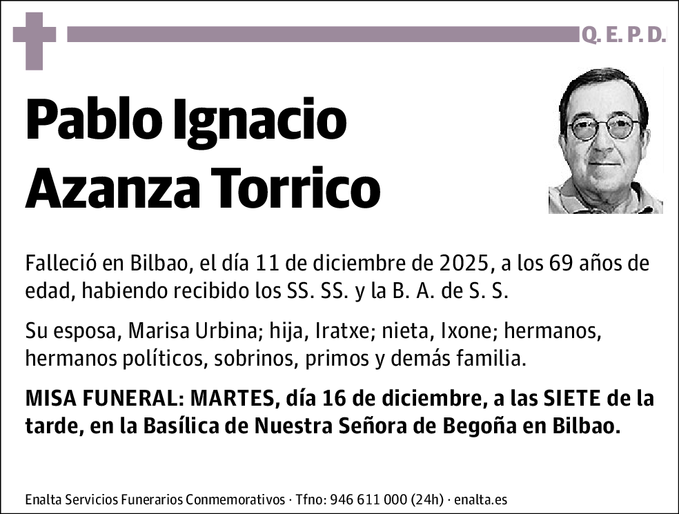 Pablo Ignacio Azanza Torrico