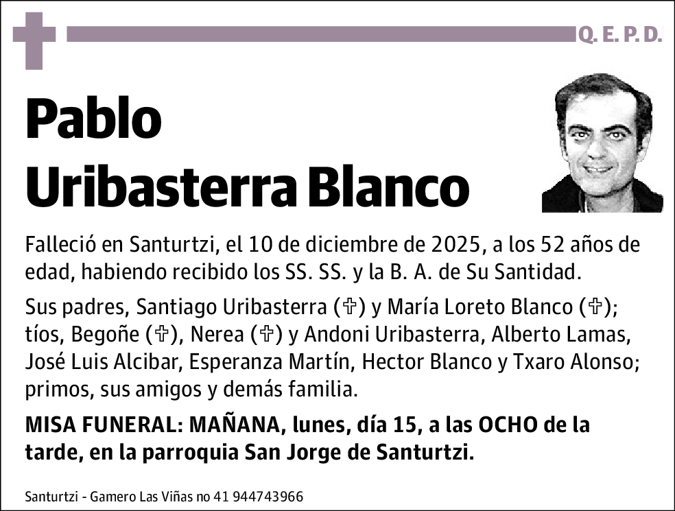 Pablo Uribasterra Blanco
