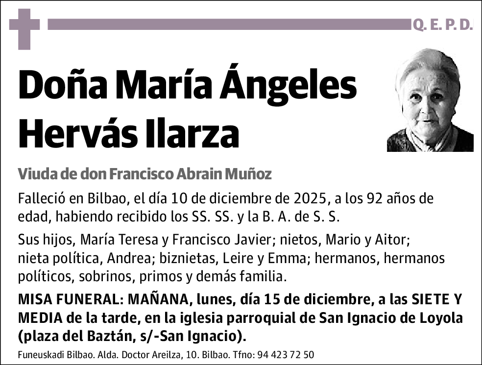 María Ángeles Hervás Ilarza