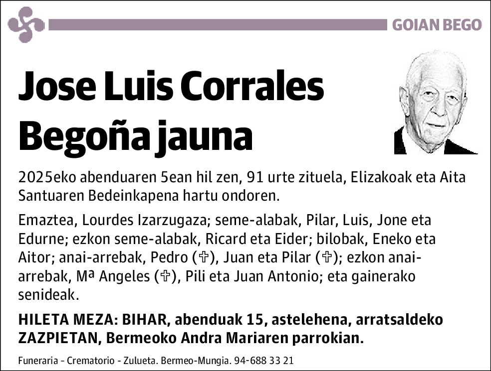 Jose Luis Corrales Begoña