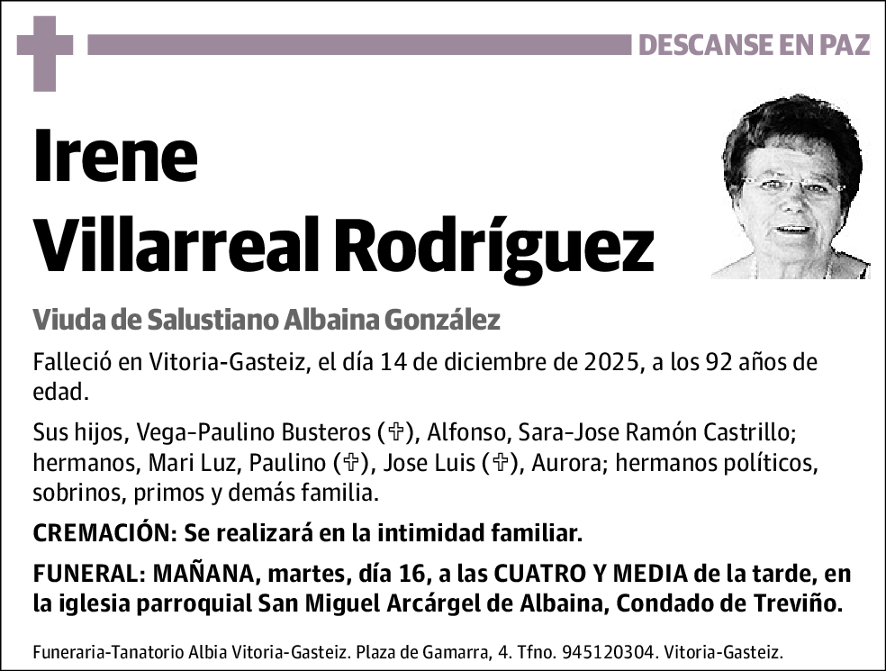 Irene Villarreal Rodríguez