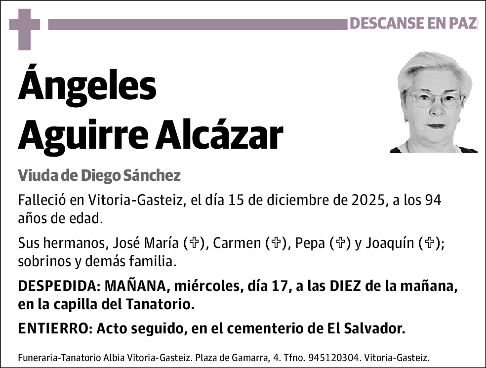 Ángeles Aguirre Alcázar