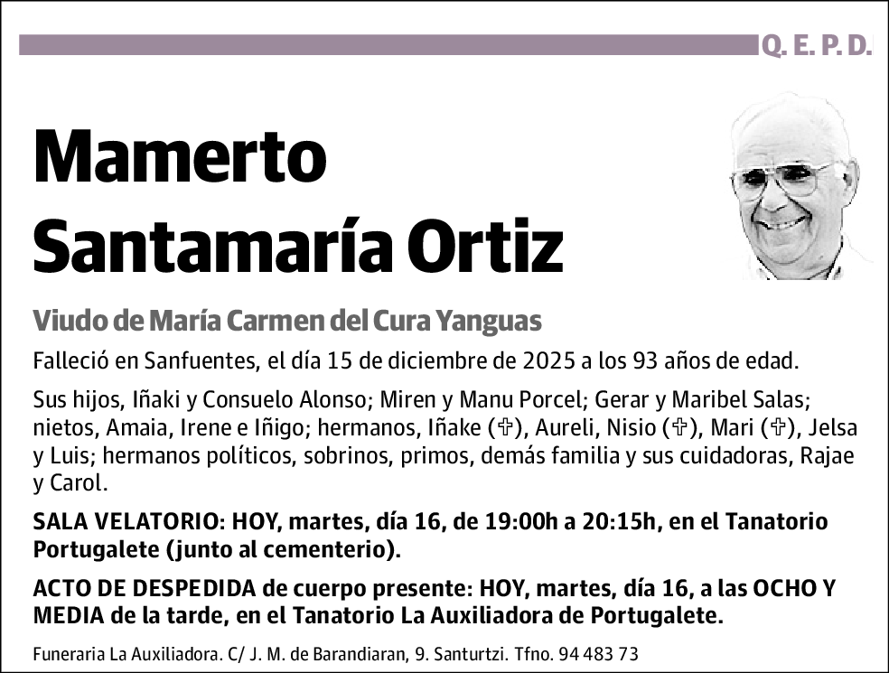 Mamerto Santamaría Ortiz