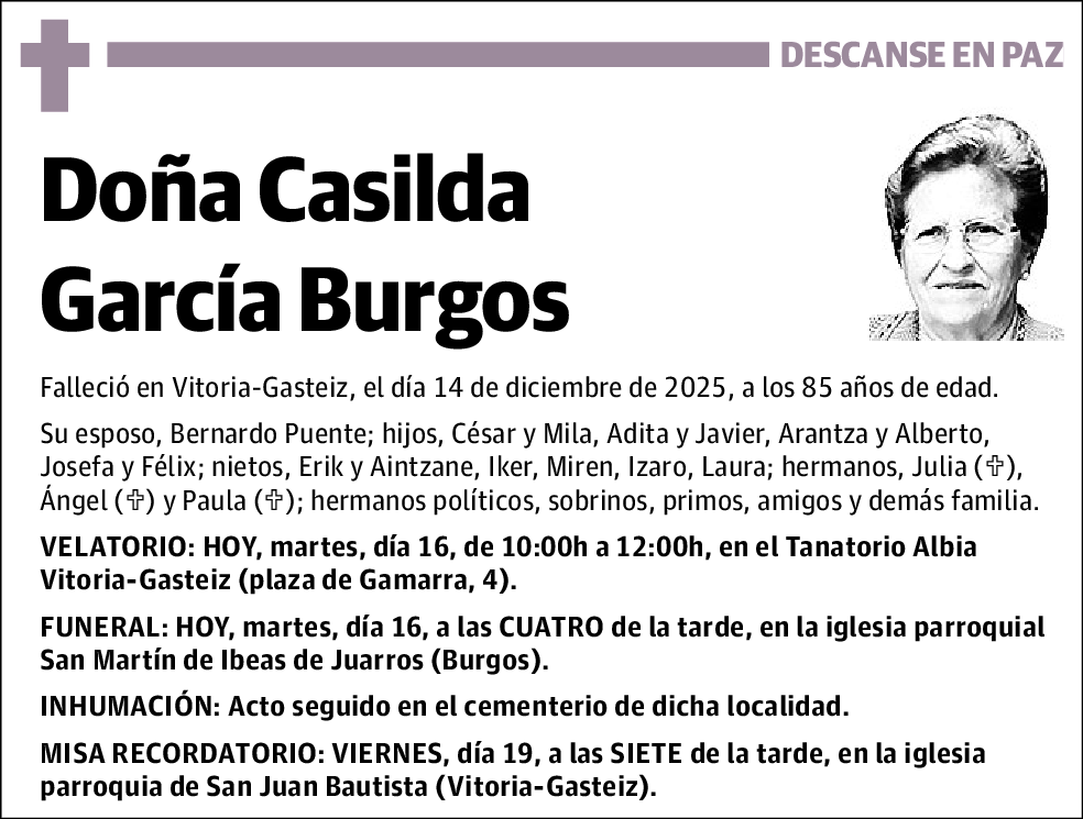 Casilda García Burgos