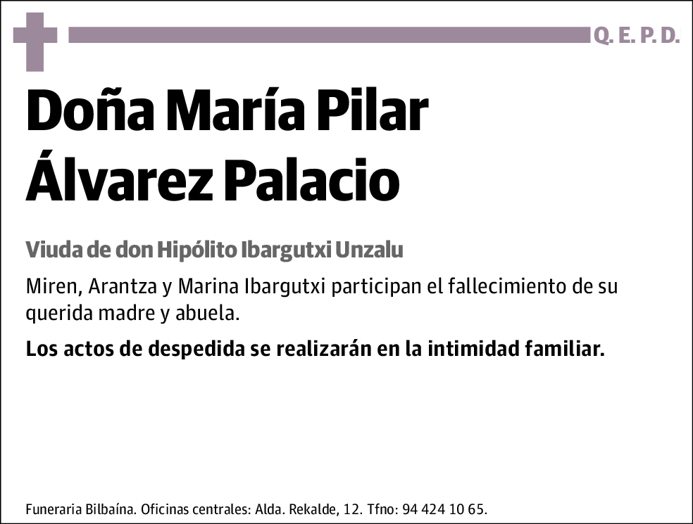 María Pilar Álvarez Palacio