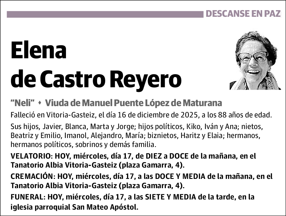 Elena de Castro Reyero