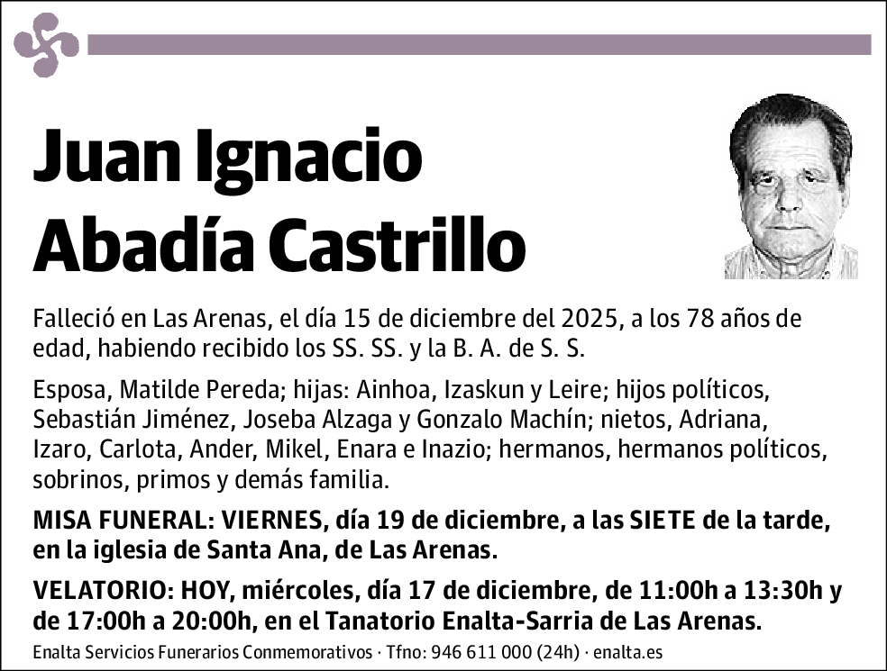 Juan Ignacio Abadía Castrillo