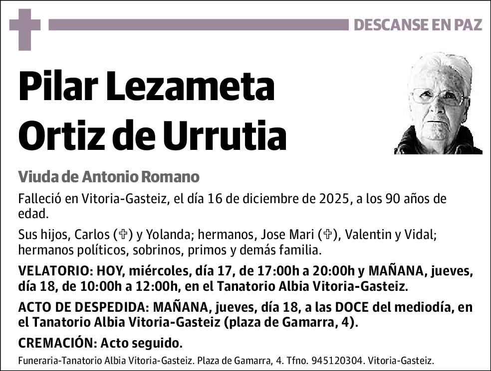 Pilar Ortiz de Urrutia