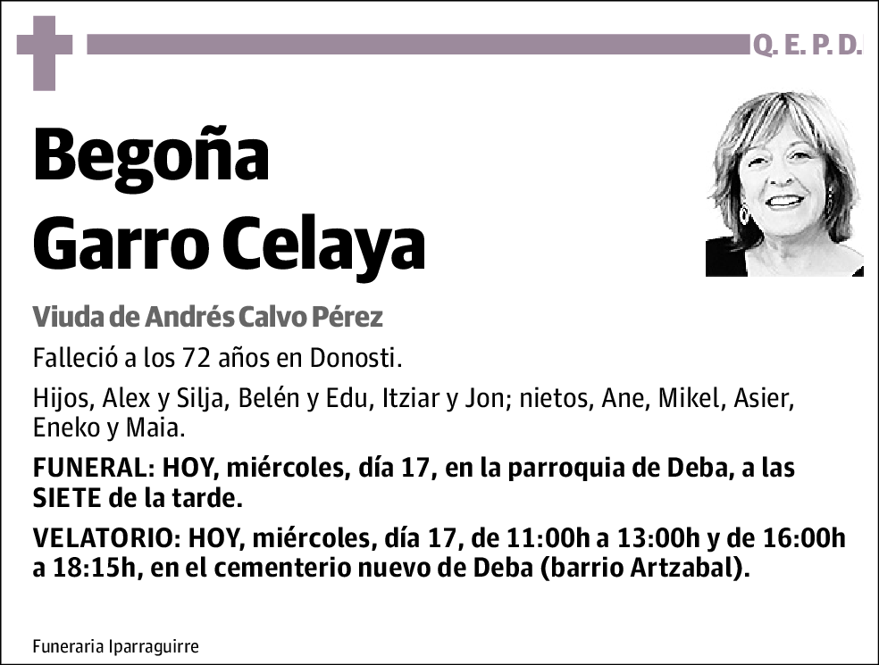 Begoña Garro Celaya