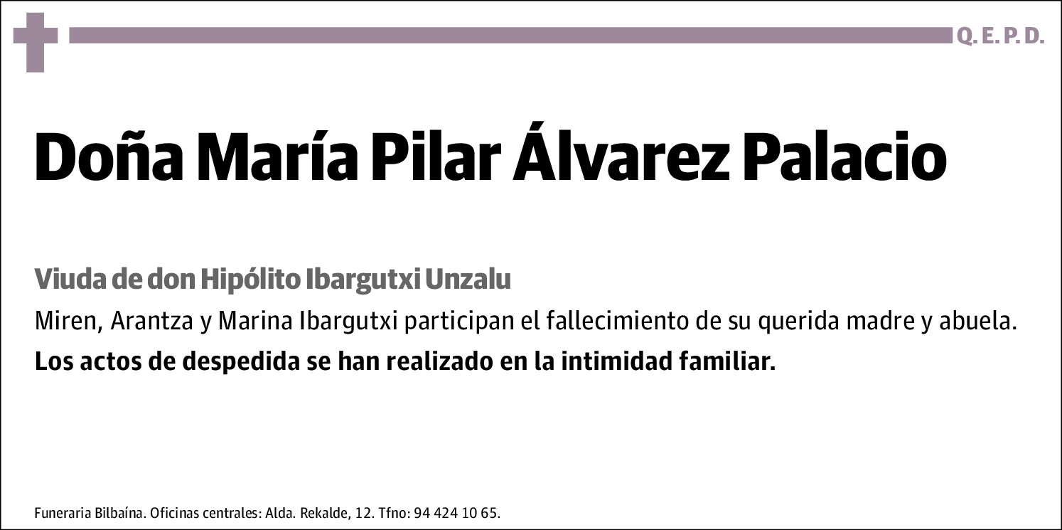 María Pilar Álvarez Palacio
