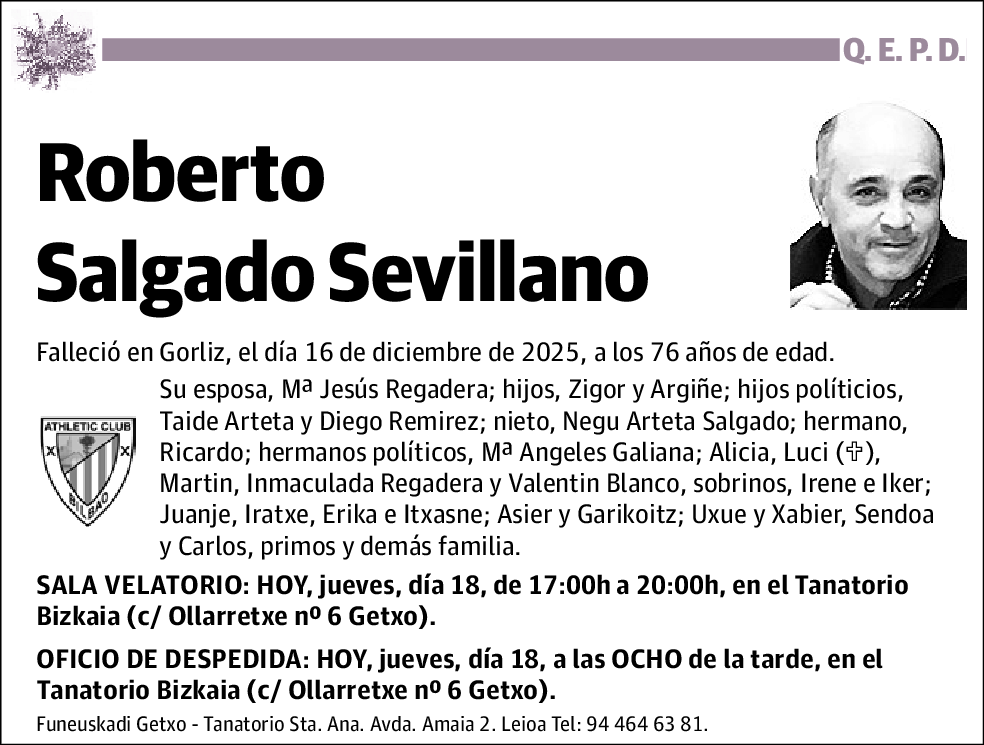 Roberto Salgado Sevillano