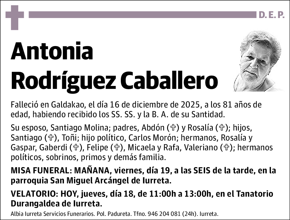 Antonia Rodríguez Caballero