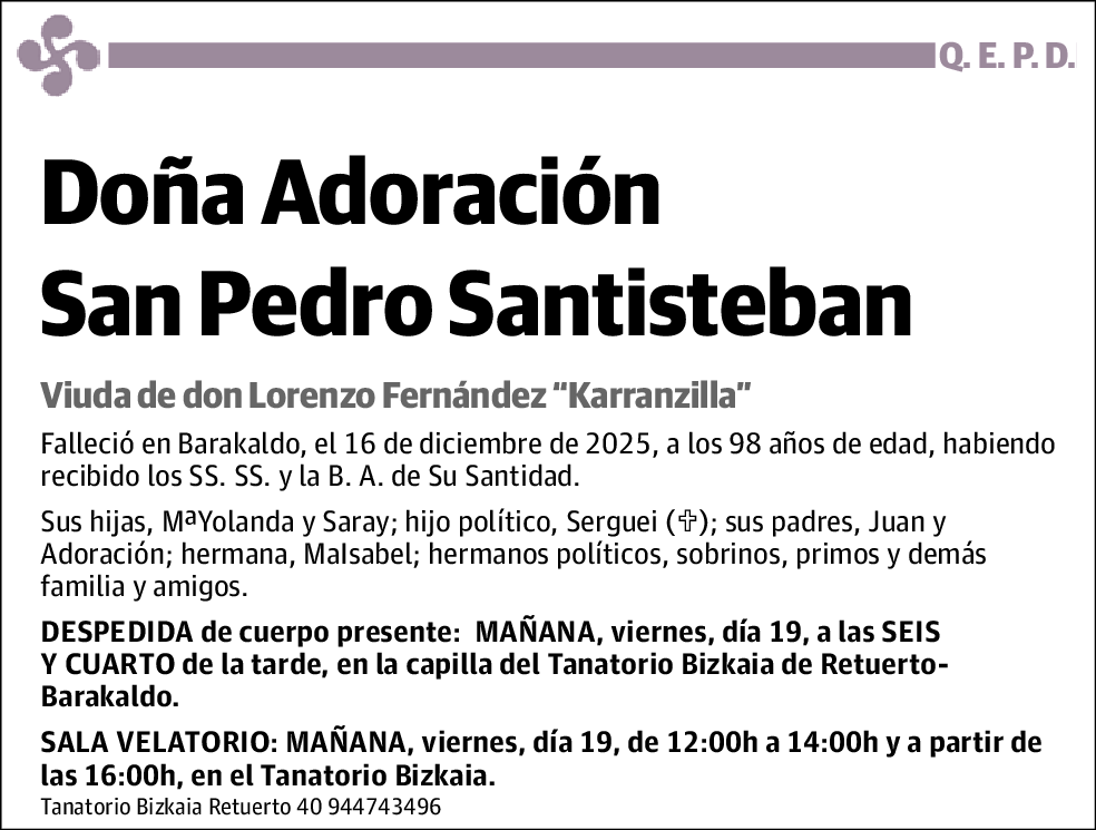 Adoración San Pedro Santiesteban
