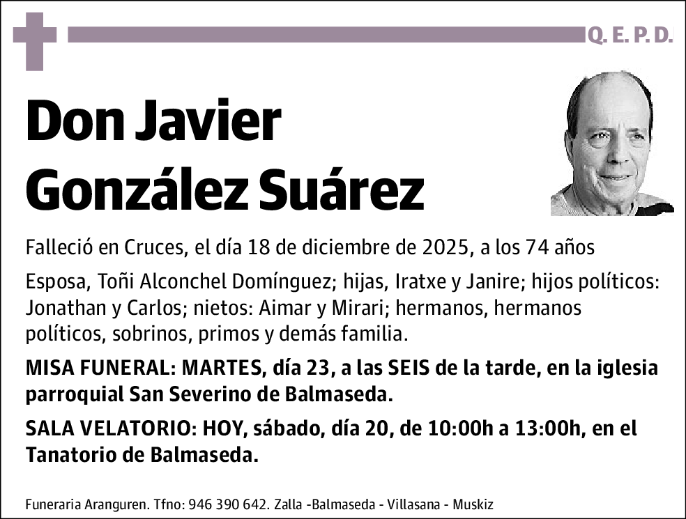 Javier González Suárez