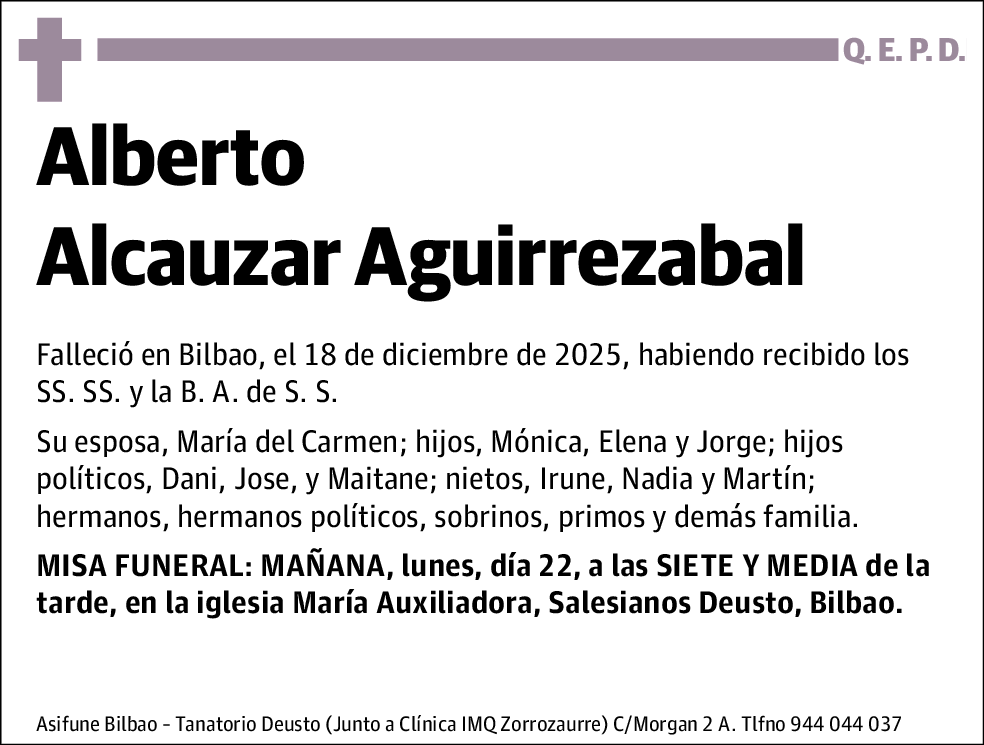 Alberto Alcauzar Aguirrezabal