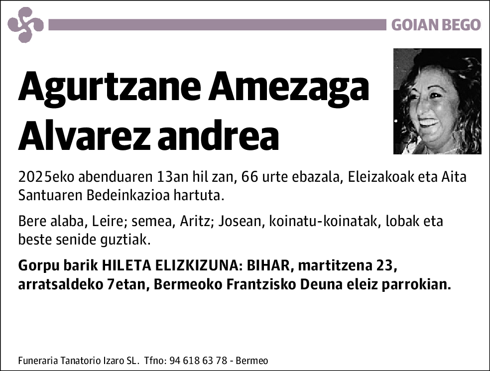Agurtzane Amezaga Alvarez