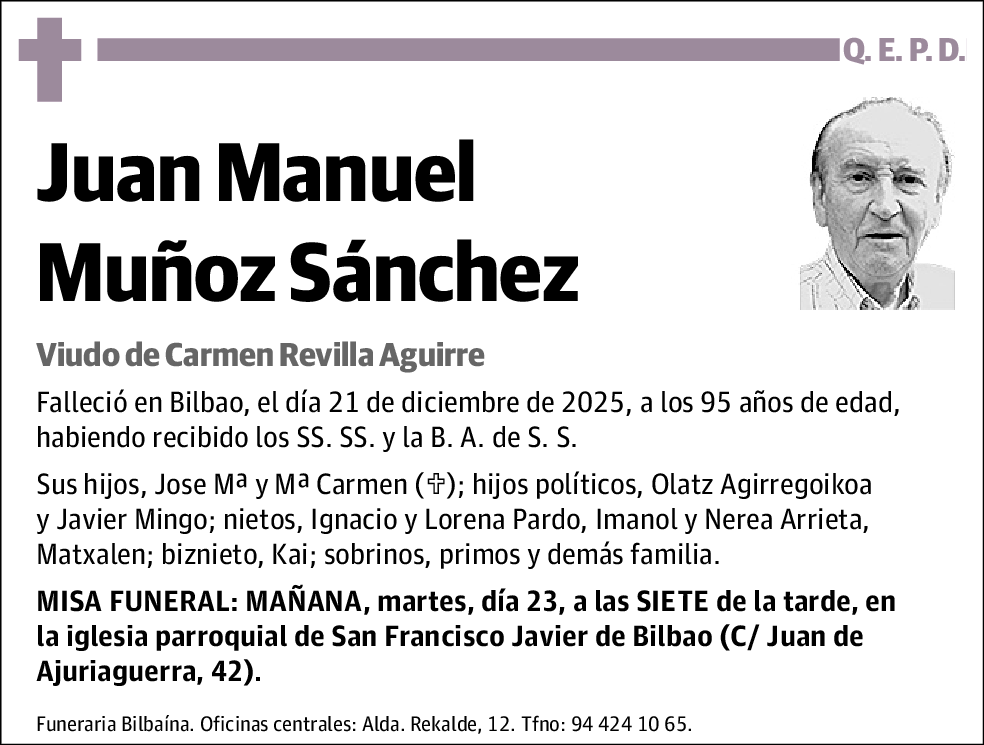 Juan Manuel Muñoz Sánchez