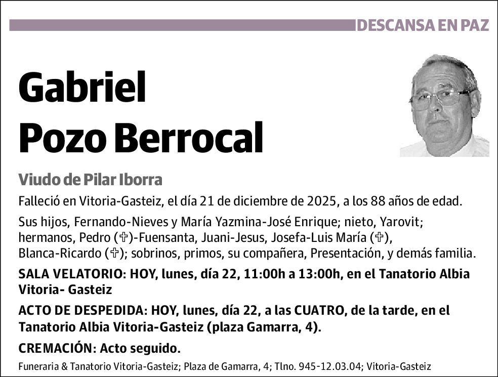 Gabriel Pozo Berrocal
