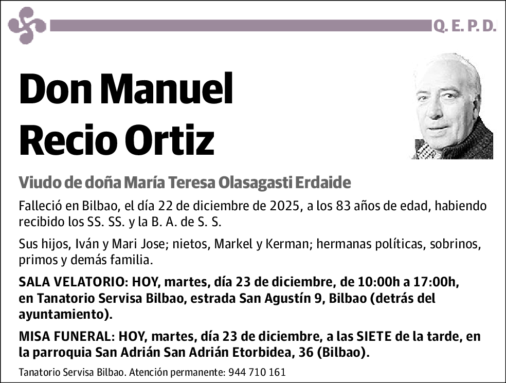 Manuel Recio Ortiz