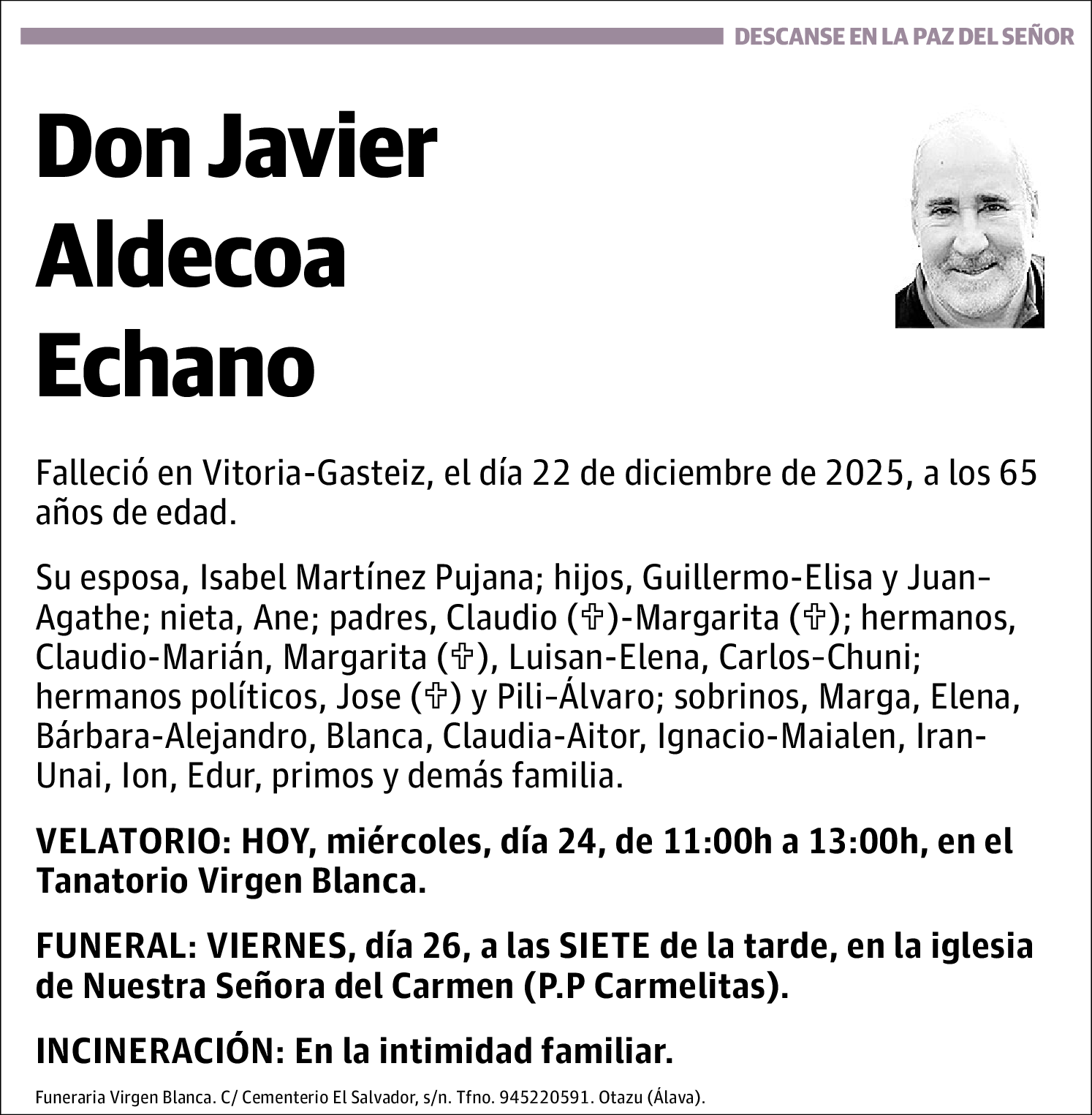 Javier Aldecoa Echano