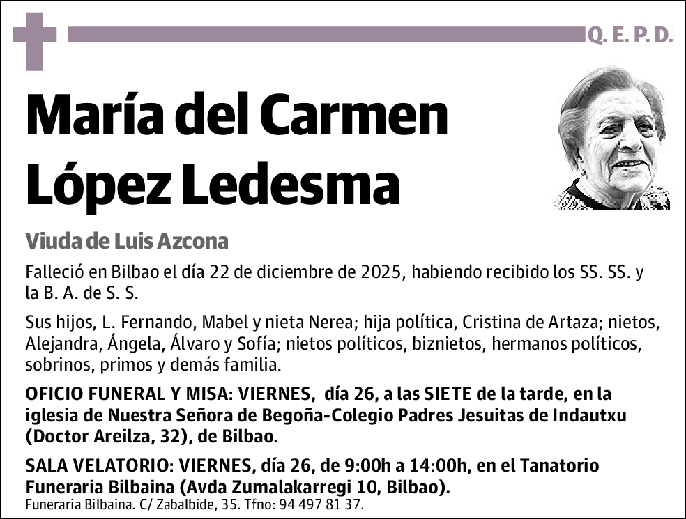María del Carmen López Ledesma