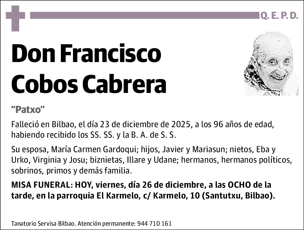 Francisco Cobos Cabrera