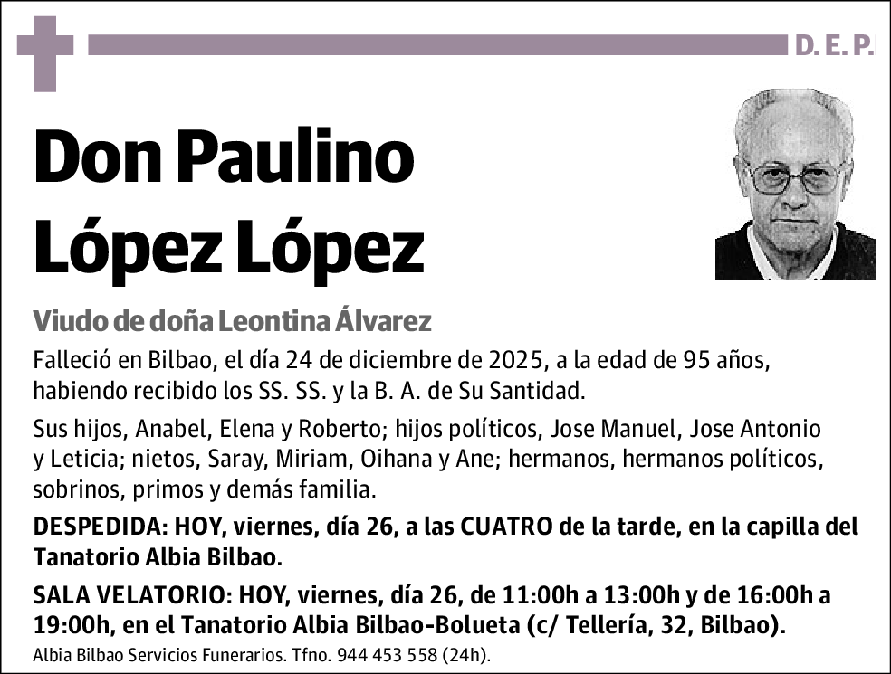 Paulino López López