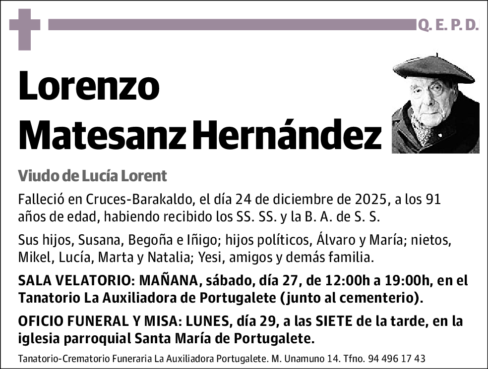 Lorenzo Matesanz Hernández