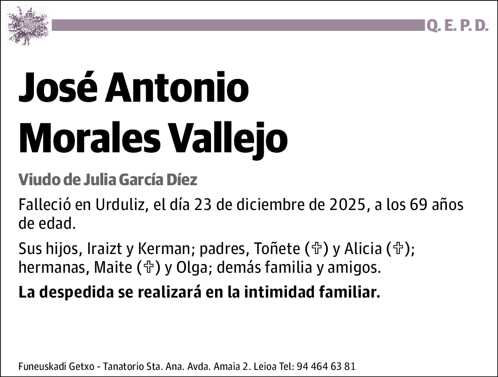 José Antonio Morales Vallejo