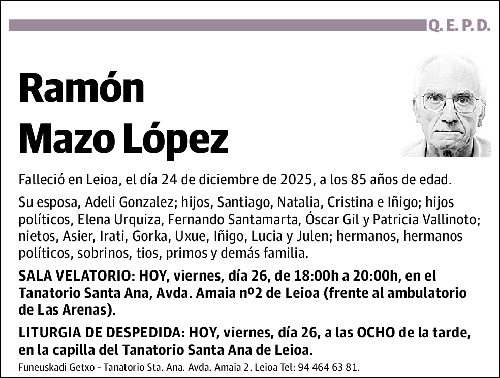 Ramón Mazo López