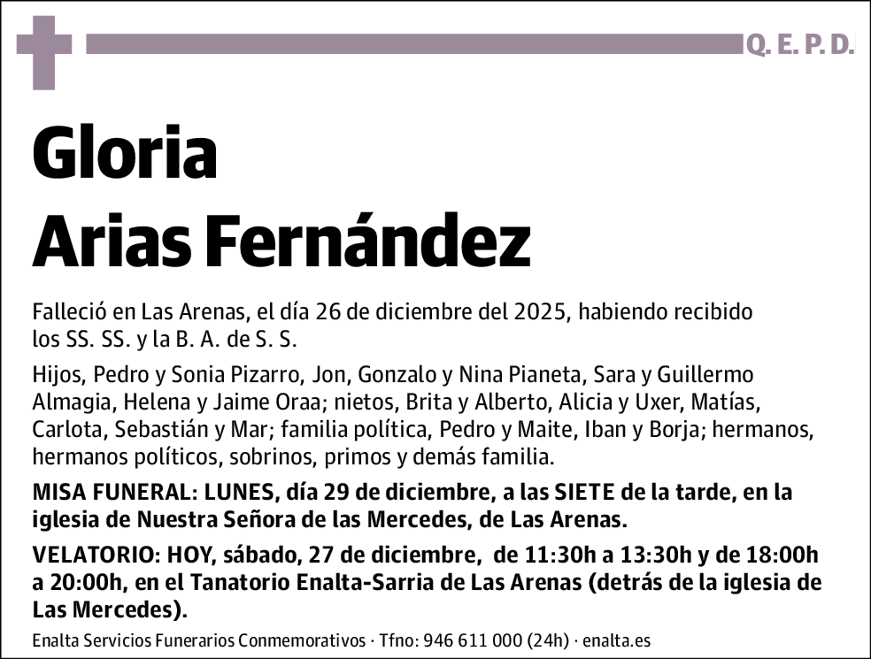 Gloria Arias Fernández