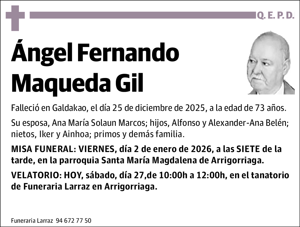 Ángel Fernando Maqueda Gil