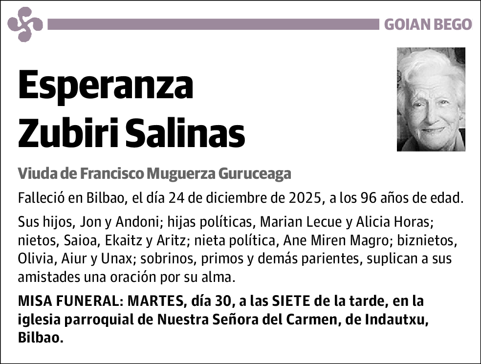 Esperanza Zubiri Salinas