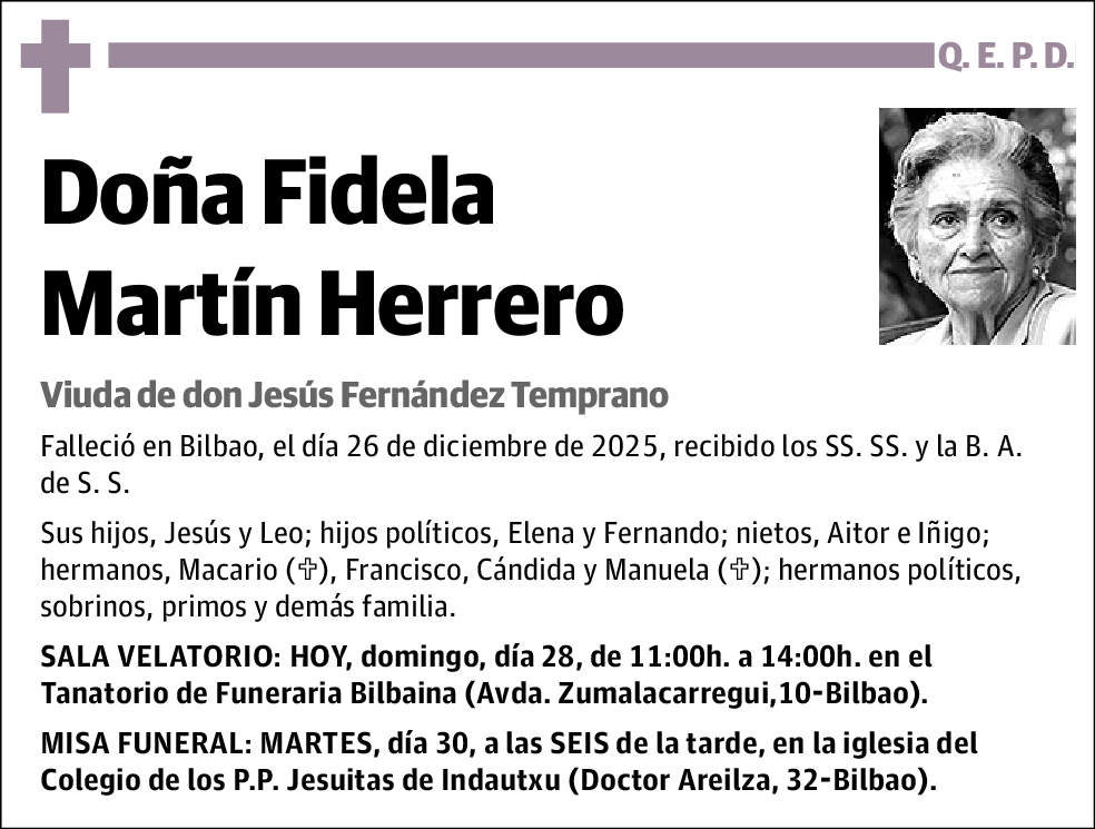 Fidela Martin Herrero