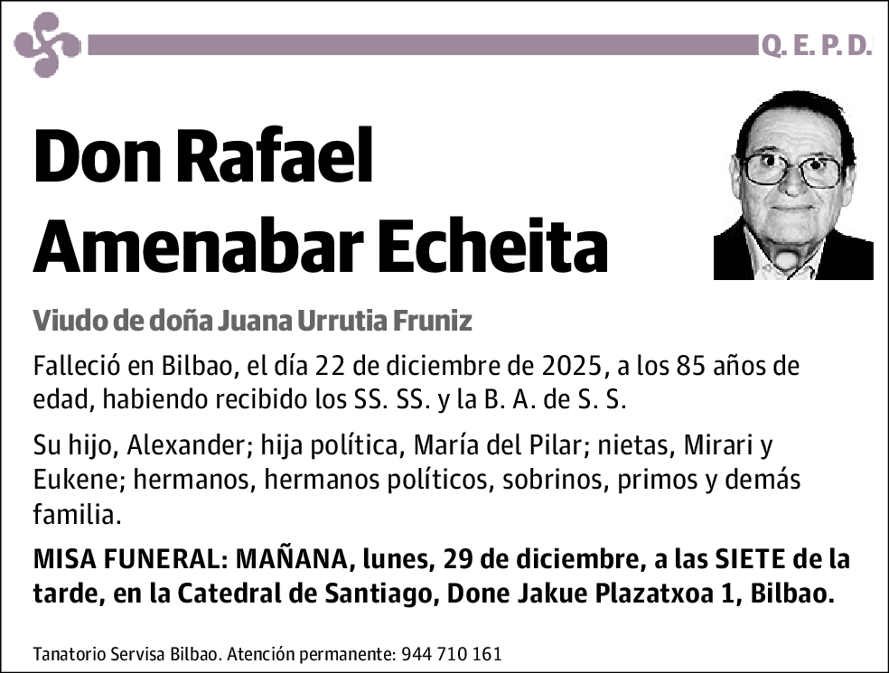 Rafael Amenabar Echeita