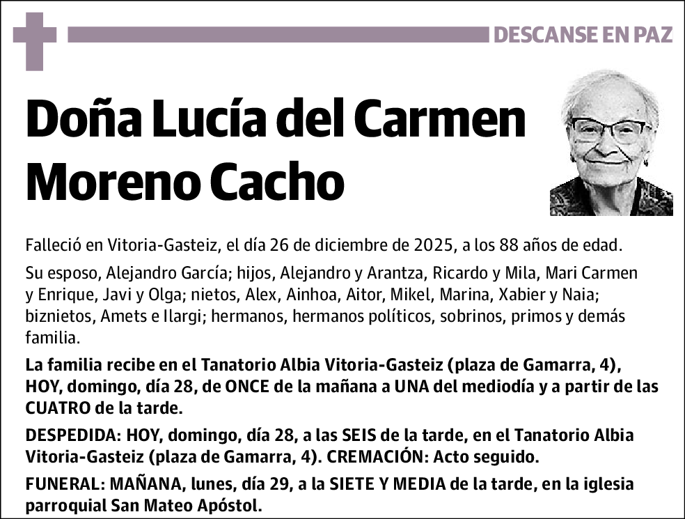 Lucía del Carmen Moreno Cacho