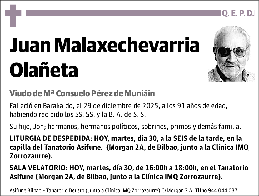 Juan Malaxechevarria Olañeta