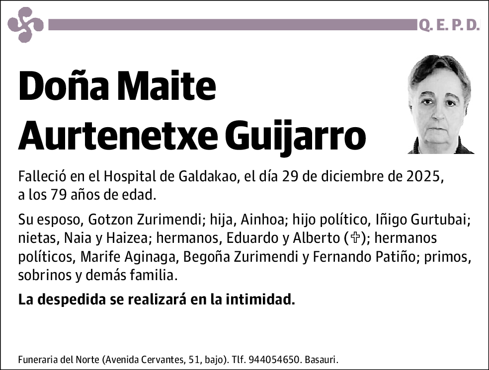 Maite Aurtenetxe Guijarro