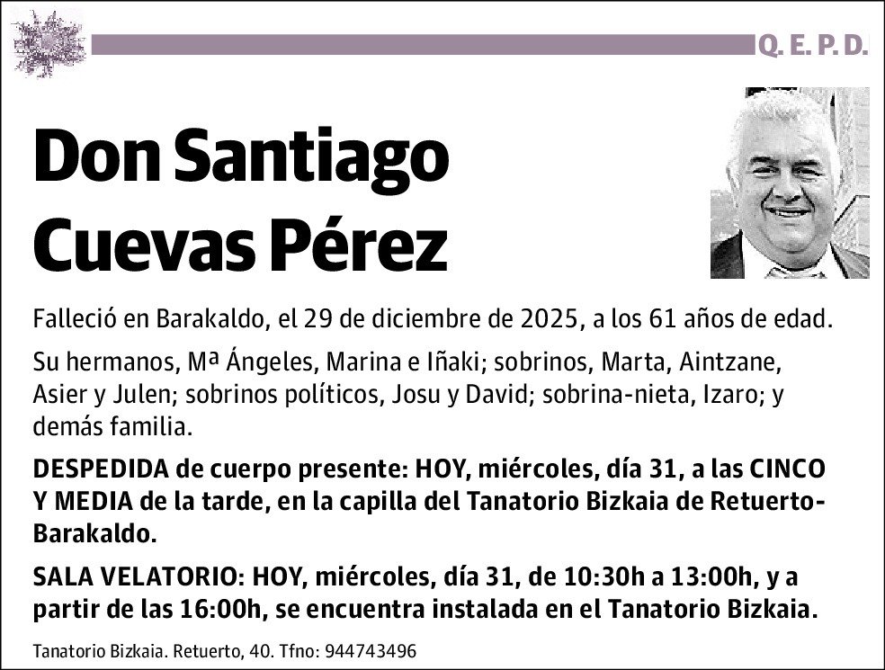 Santiago Cuevas Pérez