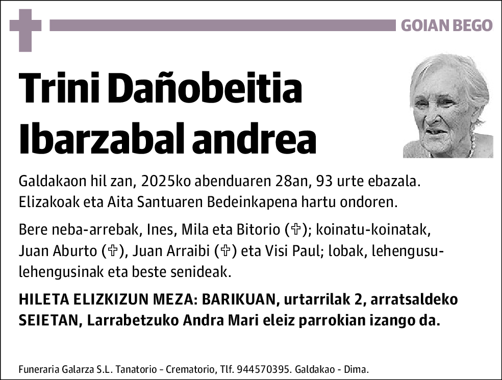 Trini Dañobeitia Ibarzabal