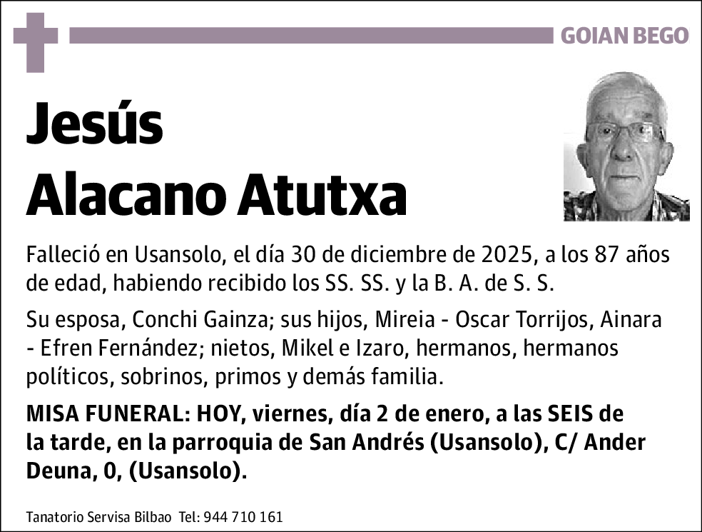 Jesús Alacano Atutxa
