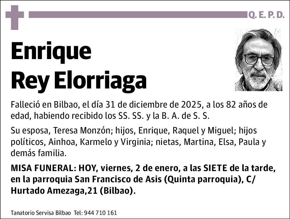 Enrique Rey Elorriaga