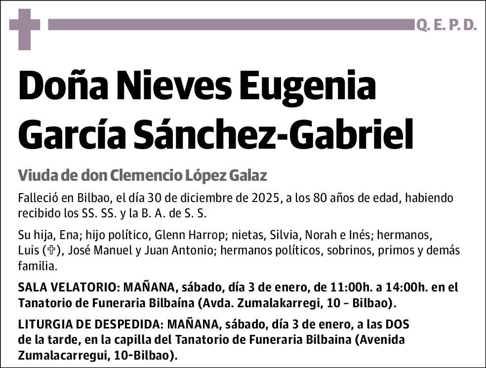 Nieves Eugenia García Sanchez-Gabriel