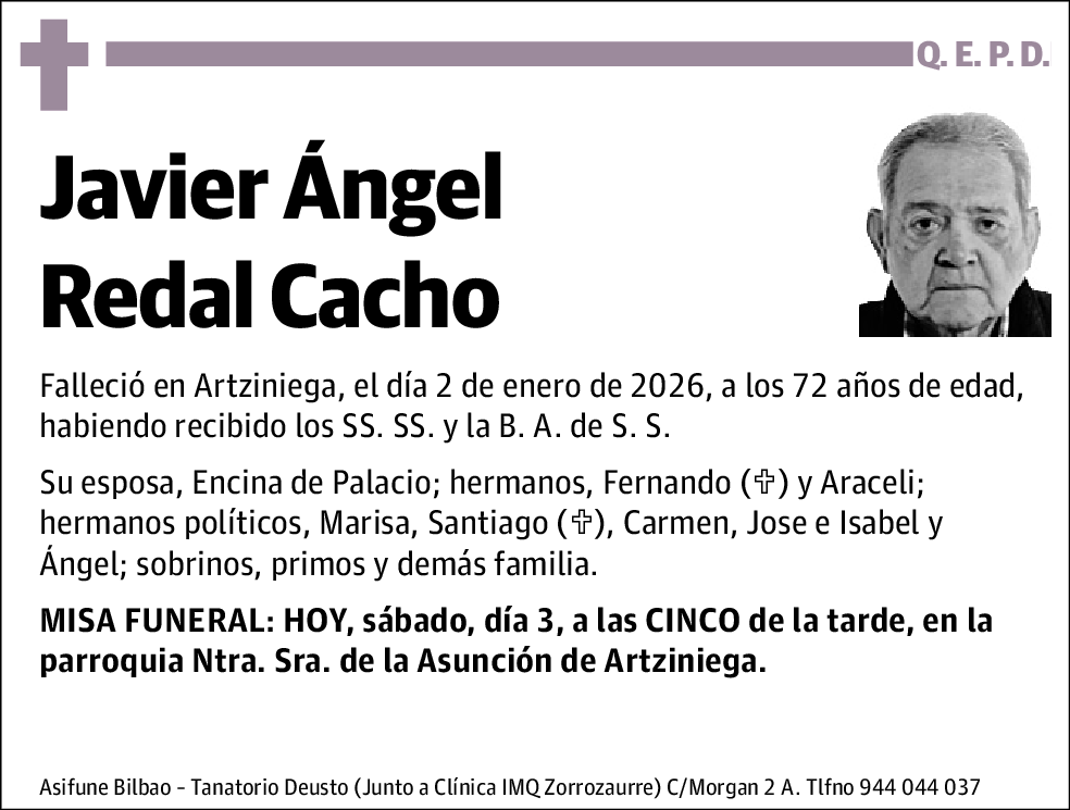 Javier Ángel Redal Cacho