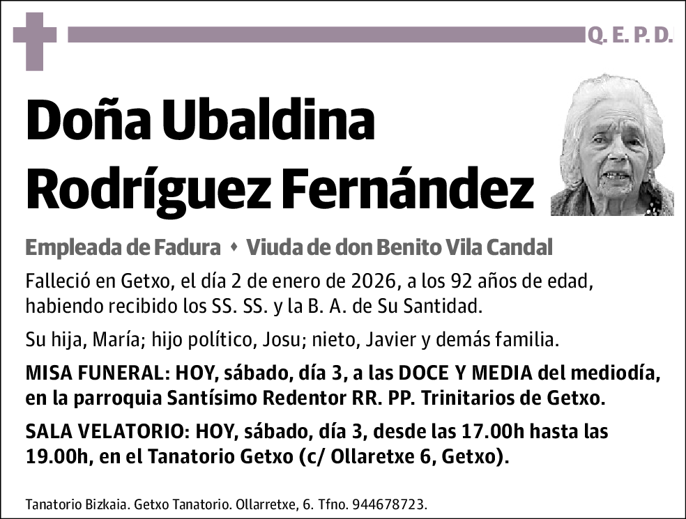 Ubaldina Rodríguez Fernández