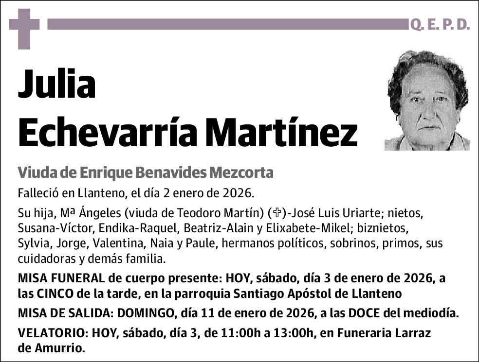 Julia Echevarría Martínez