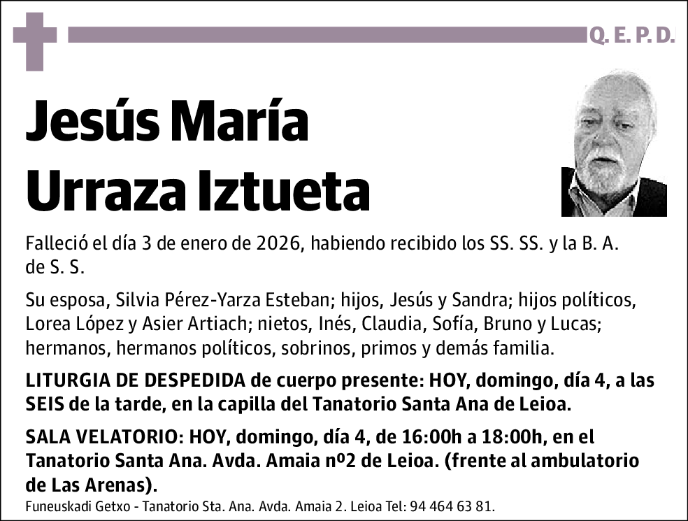 Jesús María Urraza Iztueta