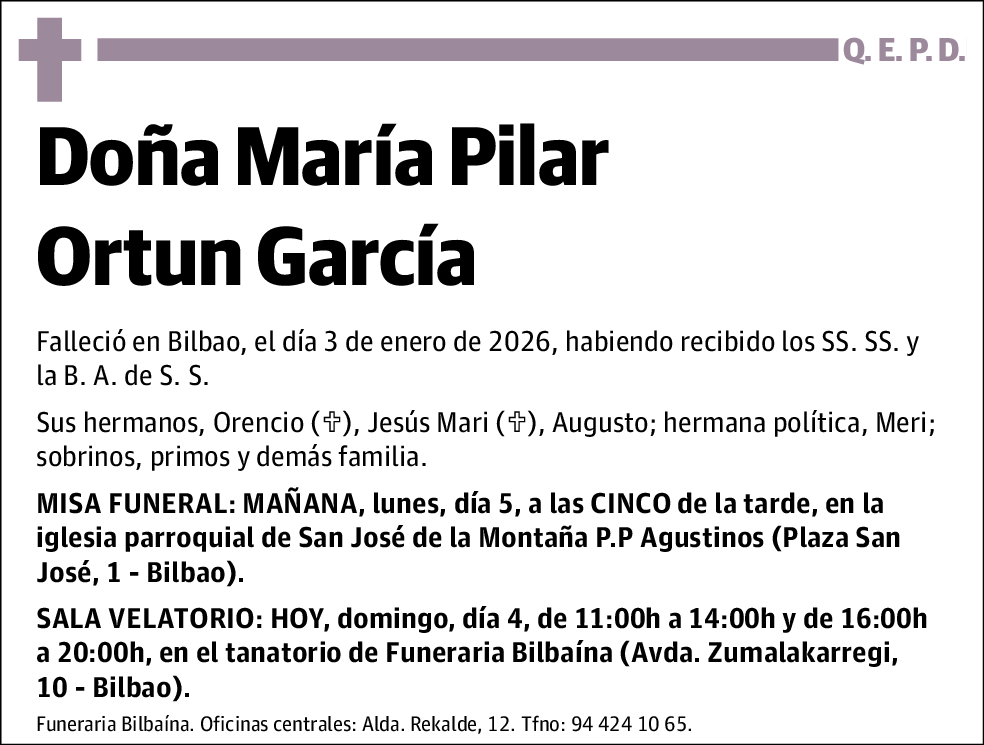 María Pilar Ortun García